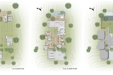 Вилла с 4 спальнями в Ратсада, Таиланд №1151 13