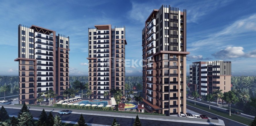 3 dormitorios Apartment en Mezitli, Turkey No. 75533