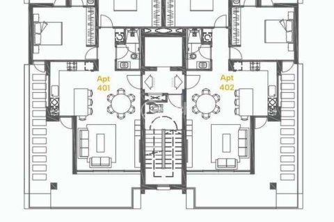 Квартира с 2 спальнями в Лимассол, Кипр №65610 2