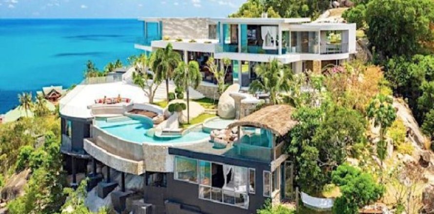 5 bedrooms Villa on the Chaweng Beach, Thailand No. 96211