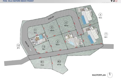 Вилла с 4 спальнями в Пляж Найтон, Таиланд №943 14