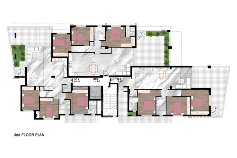 Пентхаус с 3 спальнями в Меса Гитонья, Кипр №82768 2
