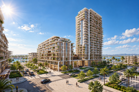 Квартира с 1 спальней в Mina Al Arab, ОАЭ №117839