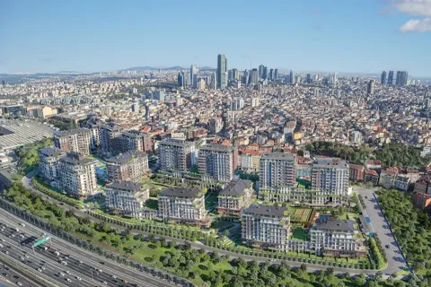 4 rooms Appartement à Istanbul, Turkey No. 87031
