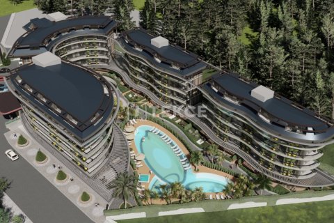 1 dormitorio Apartment en Alanya, Turkey No. 128539