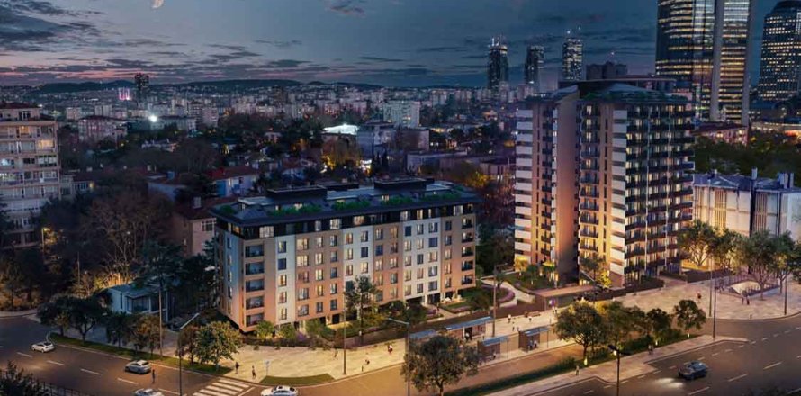4 rooms Apartment in Istanbul, Turkey No. 127847