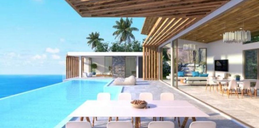 4 bedrooms Villa on the Ko Samui, Thailand No. 96372