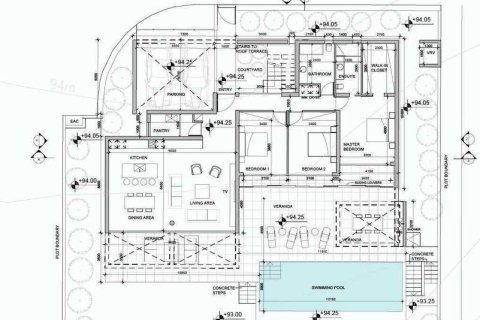 3 bedrooms House in Pegeia, Cyprus No. 30443 2