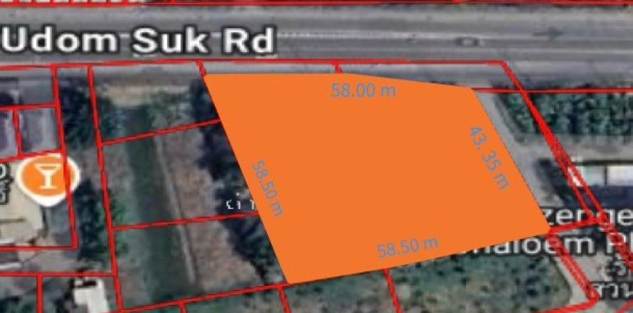 3140m² Land à Bang Na, Thailand No. 97335