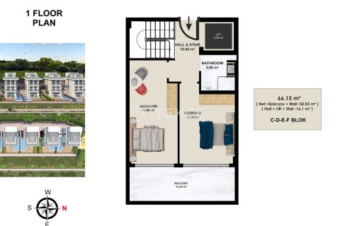 3 dormitorios Villa en Chau Lang, Vietnam No. 89464 22