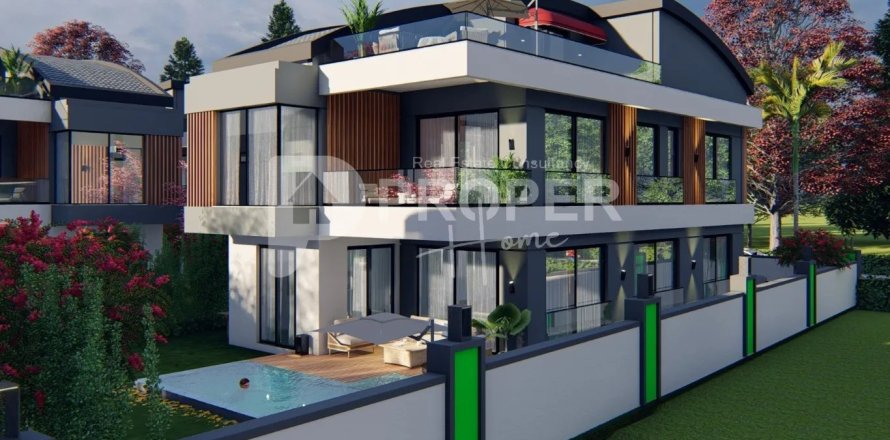 Вилла с 6 комнатами в Алтынташ, Турция №11576