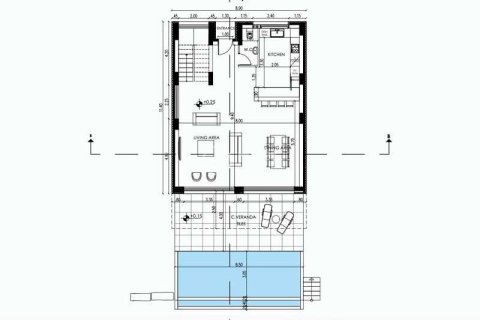 3 bedrooms House in Geroskípou, Cyprus No. 62759 2