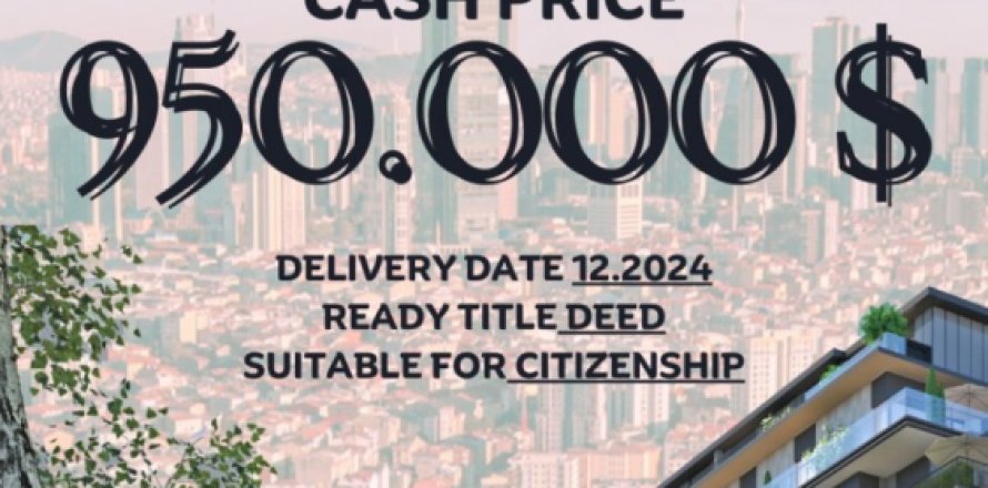 2 chambres Appartement à Sariyer, Turkey No. 14898