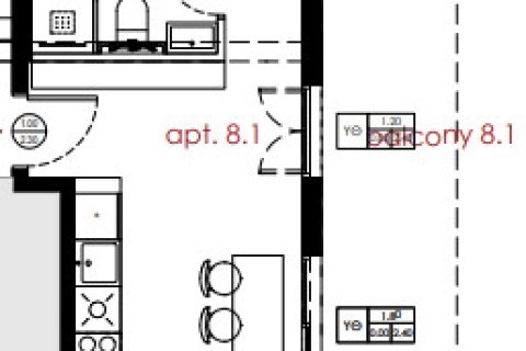 1 chambre Appartement à Thessaloniki, Greece No. 123990 2