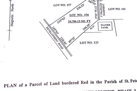 2564.12m² Land in Lucas, Saint Kitts and Nevis No. 61550 3
