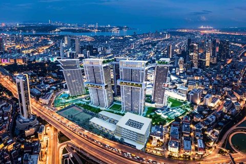 4 rooms Apartment in Istanbul, Turkey No. 89269