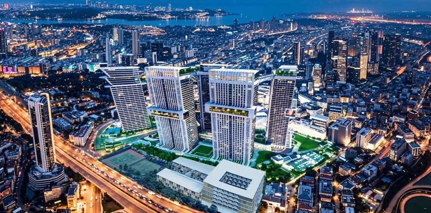 4 rooms Apartment in Istanbul, Turkey No. 89269