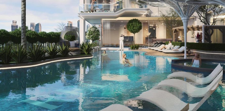 Квартира с 1 спальней в Дубай, ОАЭ №91391