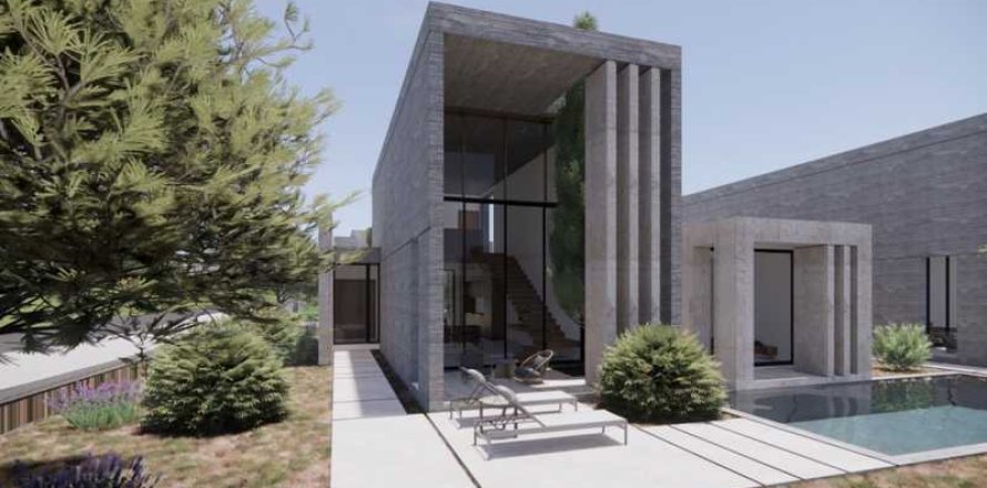 Вилла с 3 спальнями в Пафос, Кипр №84065