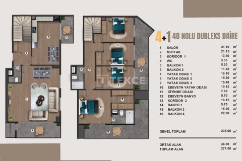 5 chambres Penthouse à Chau Lang, Vietnam No. 78750 29