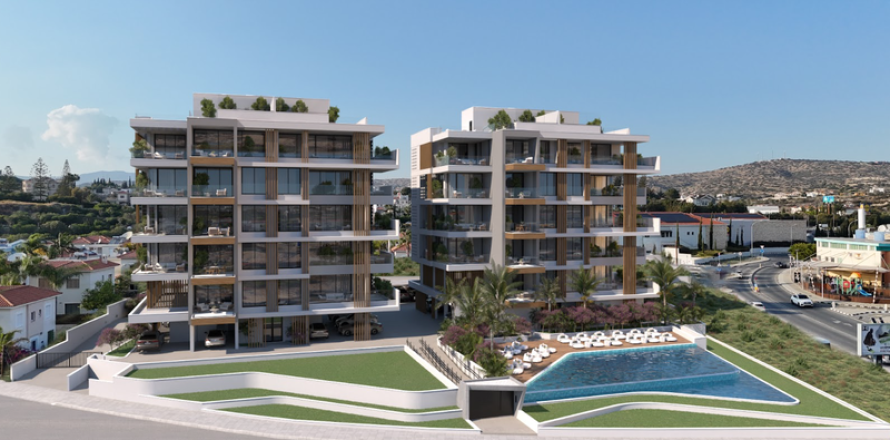 2 bedrooms Apartment in Mouttagiaka, Cyprus No. 43695