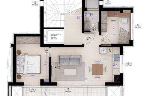 2 bedrooms Apartment in Kalamaria, Greece No. 120712 2