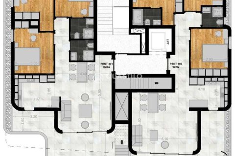 3 bedrooms Penthouse in Limassol, Cyprus No. 76601 17