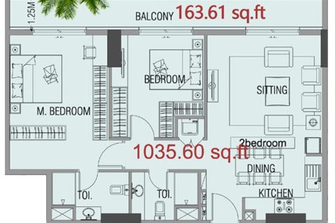 2 bedrooms Apartment in Phung Chi Kien, Vietnam No. 88808 13