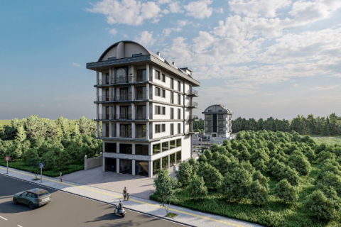 1 chambre Appartement à Oba, Turkey No. 13099