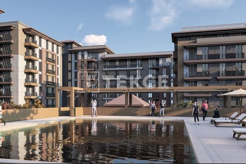 Квартира с 2 спальнями в Пендик, Турция №80214