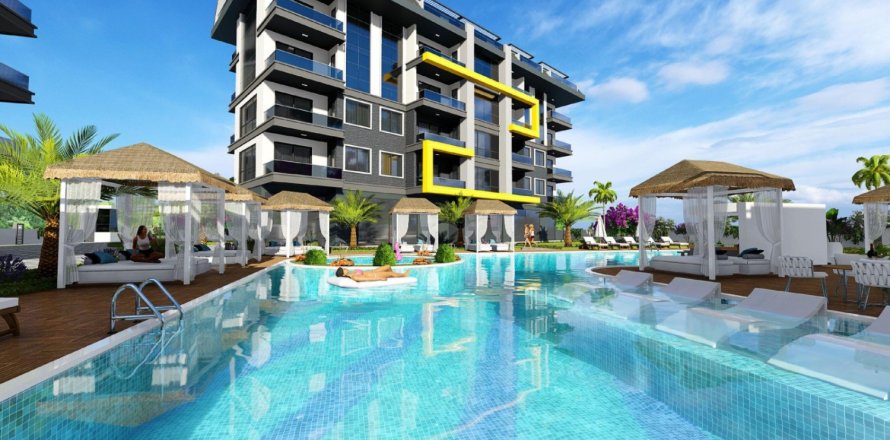 2 bedrooms Apartment in Oba, Turkey No. 12996