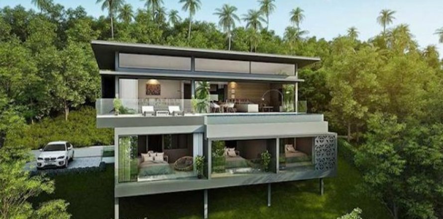 3 bedrooms Villa on the Chaweng Beach, Thailand No. 96614