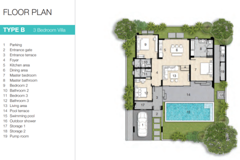 3 bedrooms Villa in Bang Tao, Thailand No. 97552 17