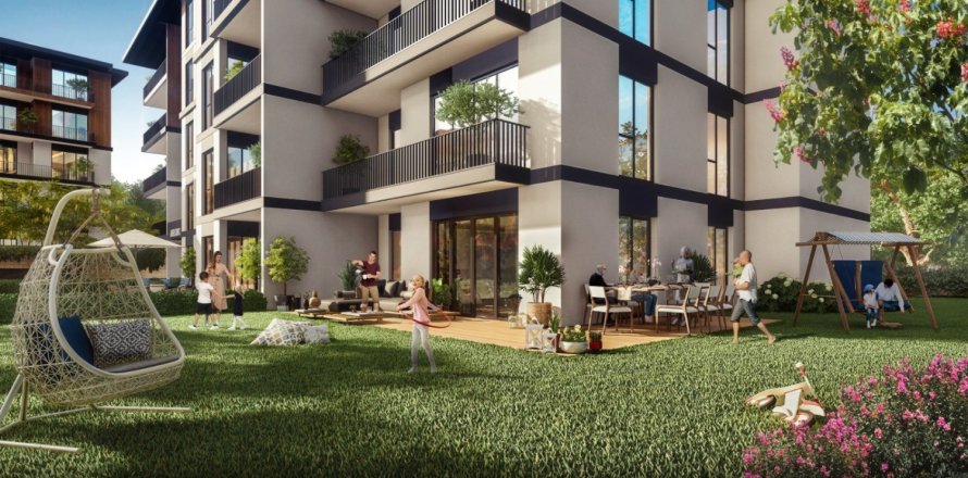 2 dormitorios  en Basaksehir, Turkey No. 13568