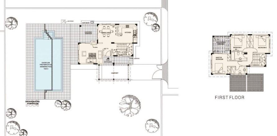 3 bedrooms House in Paphos, Cyprus No. 37216