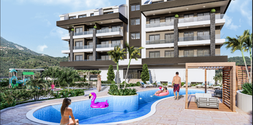 3 dormitorios Penthouse en Oba, Turkey No. 11821