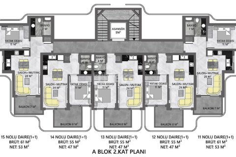 2 chambres Penthouse à Chau Lang, Vietnam No. 10982 25