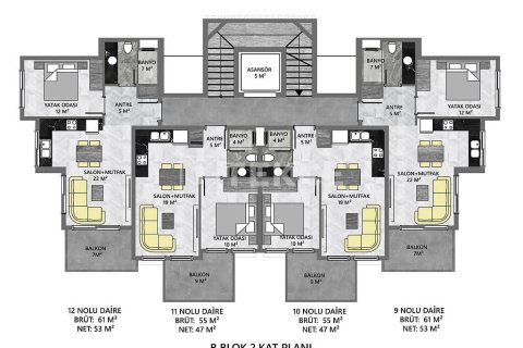 2 chambres Penthouse à Chau Lang, Vietnam No. 10982 19