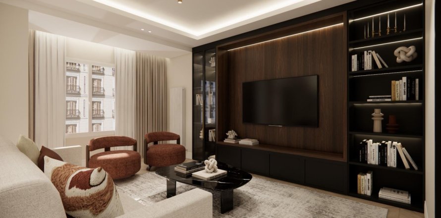 3 bedrooms Apartment in Madrid, Spain No. 124721