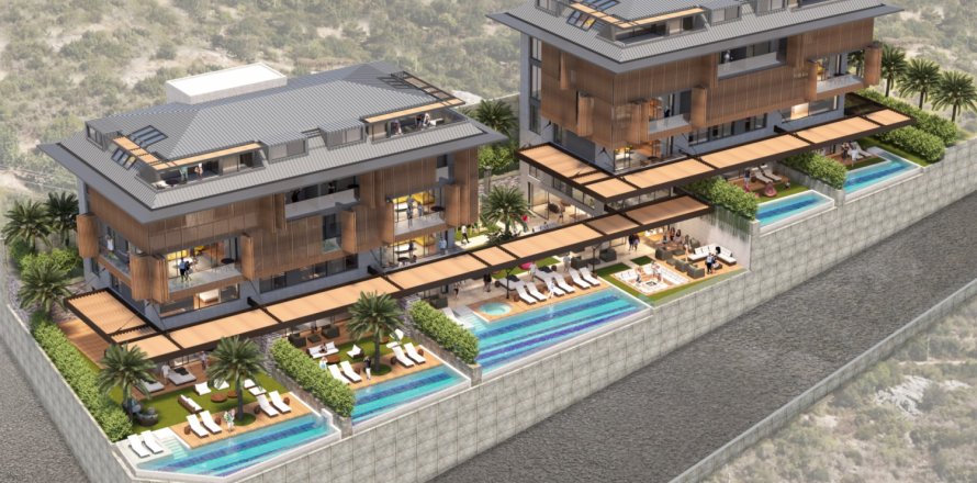 3 dormitorios Apartment en Alanya, Turkey No. 20569