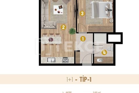 1 dormitorio Apartment en Ho Chi Minh, Vietnam No. 88499 24