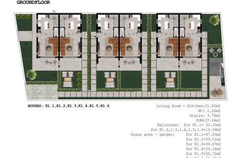 3 bedrooms Maisonette in Thasos, Greece No. 54235 19