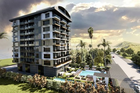 Квартира с 1 спальней в Аланья, Турция №53059