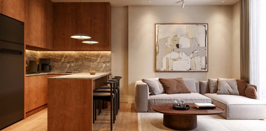 Квартира с 1 спальней в Кягытхане, Турция №121385