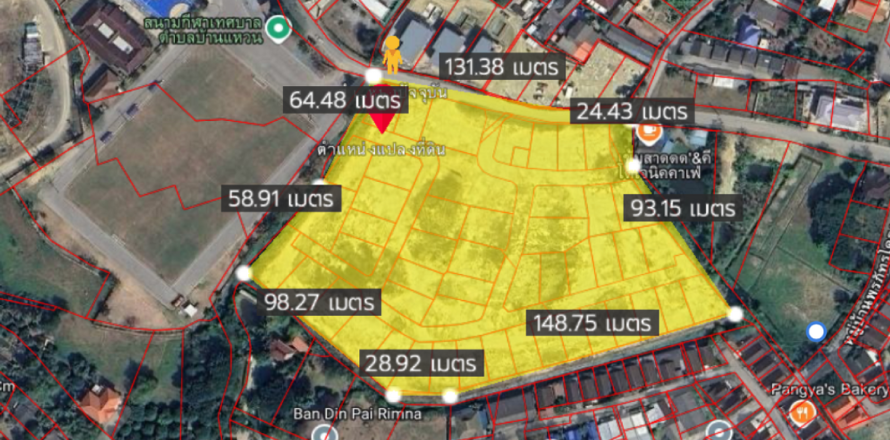 Land in Chiang Mai, Thailand No. 98241