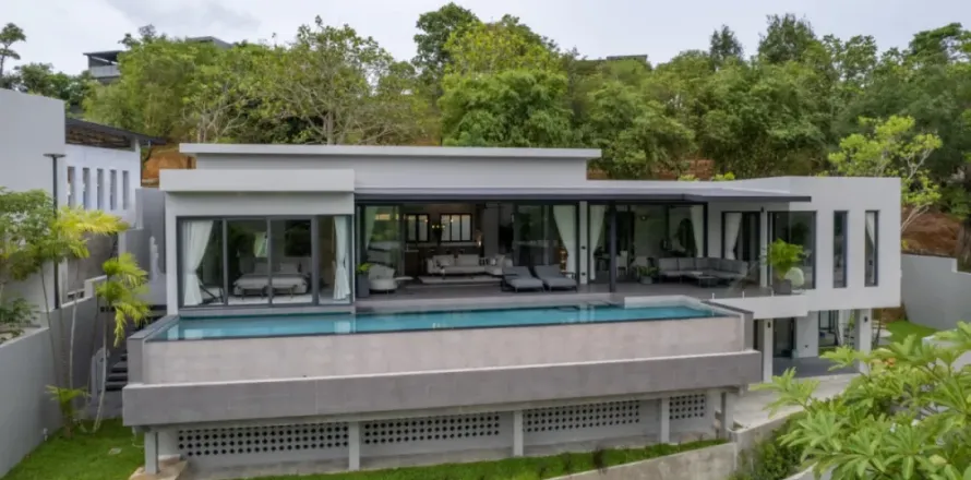 Вилла с 4 спальнями в Пхукет, Таиланд №87812