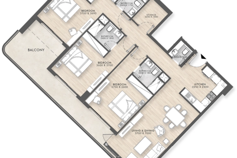 3 chambres Appartement à Tay Ho, Vietnam No. 92450 9