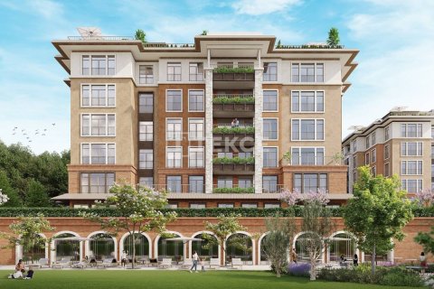 Квартира с 4 спальнями в Стамбул, Турция №11736