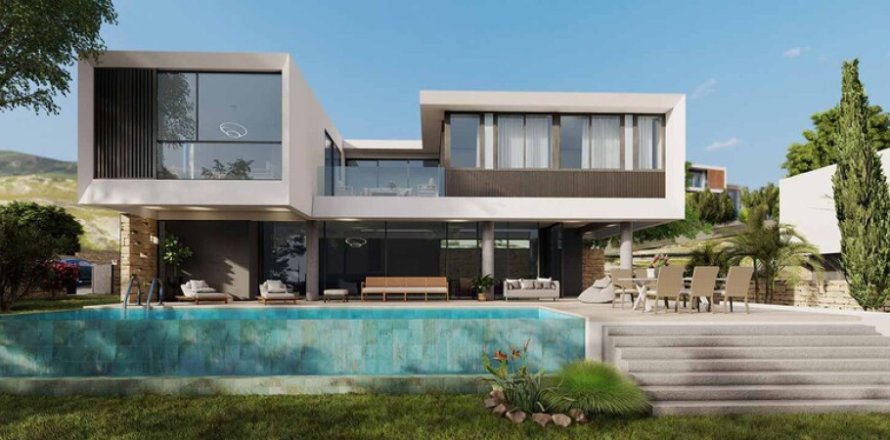 Вилла с 3 спальнями в Пафос, Кипр №106913