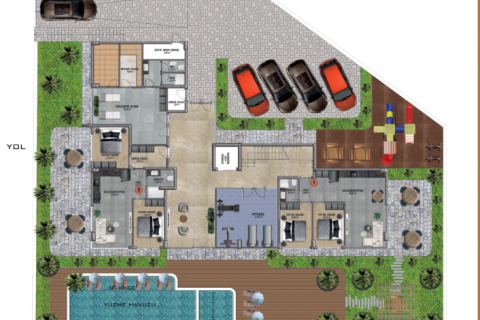 Квартира с 2 спальнями в Chau Lang, Вьетнам №12803 10